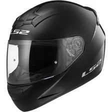 Casco Integral Moto Ls2 352 Rookie Solid Negro Brillante 999