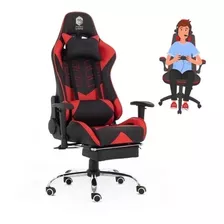 Silla Gammer Reclinable C/ruedas Cuero Sintético Kanji Cuota