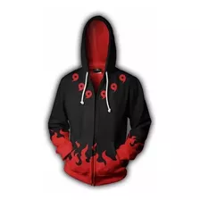 Ghb Sudaderas Cremallera Cosplay Anime Naruto Uchiha Madara