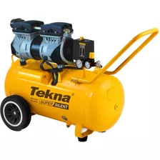 Compressor De Ar Tekna Silencioso Isento De Óleo 50l 6.4pcm