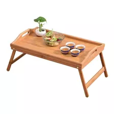 Mesa Cama Material Madera Notebook Desayuno Bandeja Soporte