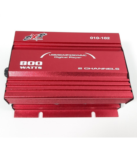 Amplificador 2 Canales Mini 800w Pmpo Usb Y Sd Dxr 010-102