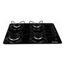 Cooktop 4 Bocas Acendimento Automatico Easy Clean Braslar