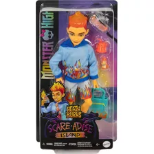 Monster High Ilha Do Terror Boneco Heath Burns Mattel Hrp69