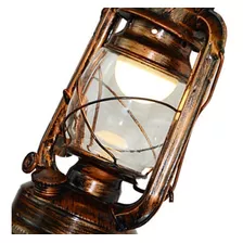 Lámpara De Pared Led Vintage Barn Lantern Wall De