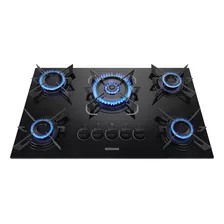 Cooktop 5 Bocas Itatiaia Electra Tripla Chama Preto Bivolt