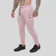 Calça Moletom Lisa Masculina Sport Academia Corrida Skinny