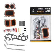 Kit Reparo Ferramenta Bicicleta 12pçs Chave Espatula Remendo