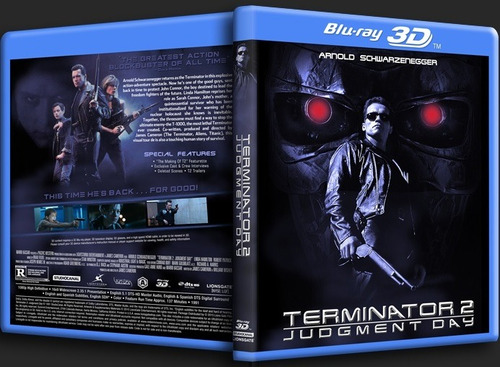Blu-ray Terminator 2 Judgment Day 3d / Latino