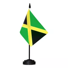 Bandera De Escritorio Anley 30 Cm De Altura - Jamaica