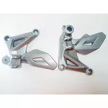 Soportes Pedalines Delanteros Bajaj Pulsar Ns200/ Rs200