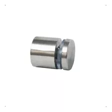 Prolongador Inox 304 Painéis Vidro 25x25mm Kit C/ 10