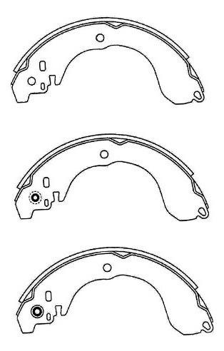 Balatas Freno Tras Para Nissan Sentra New 2.0 2007 2014 Foto 2