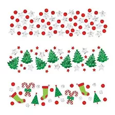 Amscan Confeti 1 Count Navidad Value Papel De Aluminio Y Pa