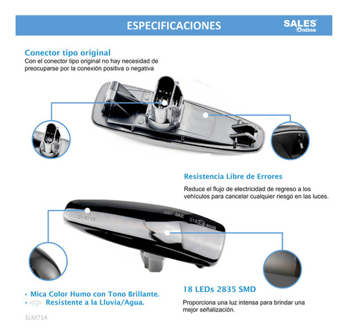 Cuarto Luz Direccional Secuencial Mitsubishi  L200 2019 Foto 2