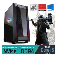 Pc Gamer Jugger Intel I5, 32 Gb, Nvme 500 Gb, Radeon Rx 550