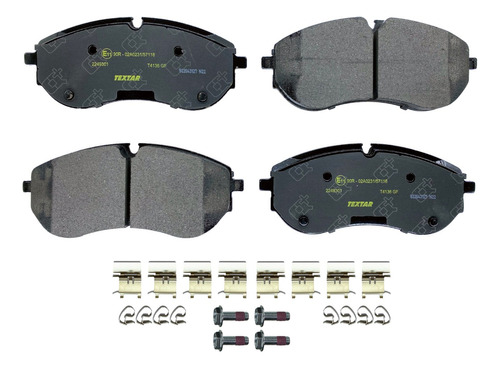 Balatas Delanteras Textar Volkswagen Grand California 2020 Foto 3