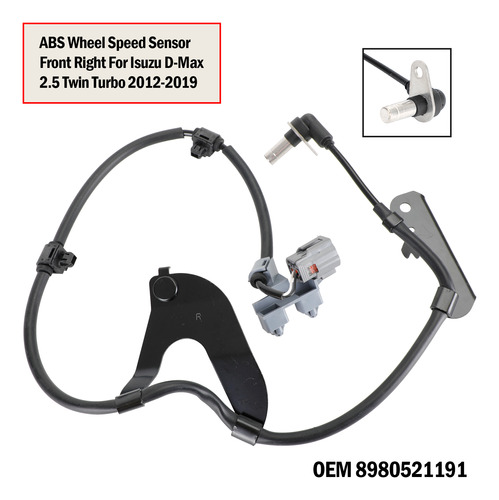 Sensor Delantero Derecho Para Isuzu D-max 2.5 Twin Turbo 12- Foto 3