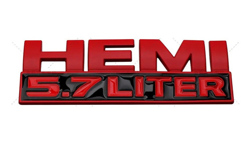 Emblema Hemi 5.7 Liter Dodge Ram Challenger Charger Durango Foto 4