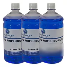 03 Bio Fluido P/ Lareira Ecológica Biofluido Frasco 1 Litro