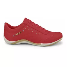 Tênis Kolosh Casual Elástico Conforto Vermelho C1296