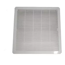  Grelha (grade) De Ventilação 40 X 40 Cm Branca Com Tela