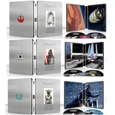 4k Ultra Hd + Blu-ray Star Wars 4-5-6 Steelbook / 3 Films