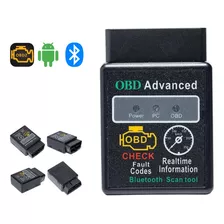 Mini Scanner Bluetooth 2.1 Raster Automotivo Universal Obd2