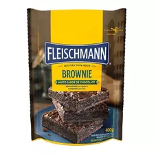 Mistura Para Bolo Brownie Chocolate Fleischmann 400g