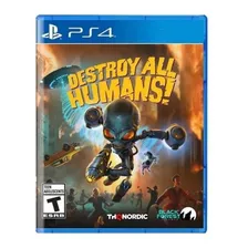 Jogo Destroy All Humans! Ps4 Novo