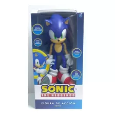 Muñeco Sonic The Hedgehog Articulable 30cm Frases Marc/missi