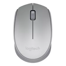 Mouse Optico Sem Fio M170 Prata Logitech