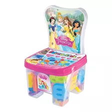 Brinquedo Cadeirinha Educadeira Letras Princesas Disney 2377 Cor Rosa