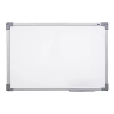 Lousa Quadro Branco Moldura De Aluminio 60x40 Cm Nf-e