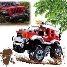 Bloco De Montar Didático Carrinho Aventura Off-road +145 Pçs Quantidade De Peças 145