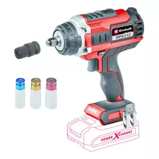 Llave De Impacto 18v Einhell Impaxxo 18/400 4510070 Color Rojo Frecuencia 50hz/60hz