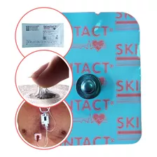 Electrodos Para Ecg Descartable Adulto Skintact X 30unidades Color Blanco Y Rojo