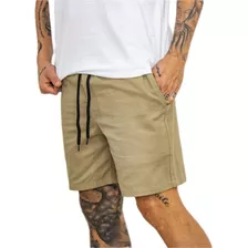 Short Bermuda Masculina De Sarja Brim Premium Confortavel