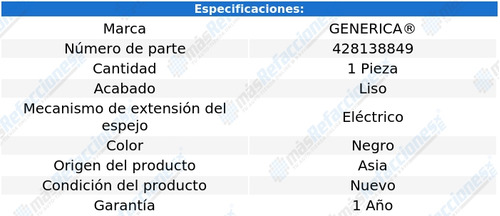 Espejo Lateral Derecho Rh Toyota Hilux 2014 2015 Electrico Foto 2