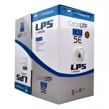 Cable Utp 305m Categoria 5 Para Exteriores Lps