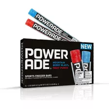 Powerade Sports Freezer Bars, 1.5 Onzas Refrescantes Paleta