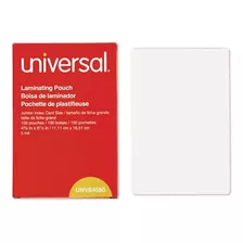 Universal Unv84680 6,5 Pulgadas X 4,38 PuLG. Bolsas Laminado