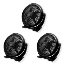 Ventilador De Pie Turbo 5 Aspas 20 Pulgadas X 3 Unidades