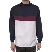 Jaqueta Rvca Krail Anorak Masculino Azul Marinho