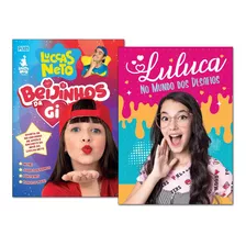 Livro Beijinhos Da Gi + Luluca No Mundo Dos Desafios Frete