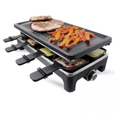 Rca Parrilla Raclette Antiadherente Rc-47 Color Negro