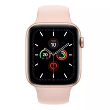 Apple Watch (gps) Series 5 40mm Caixa 40mm De Alumínio Gold Pulseira Pink Sand A2092