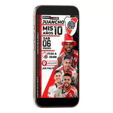 Tarjeta Interactiva De River Plate - Campeón 2023