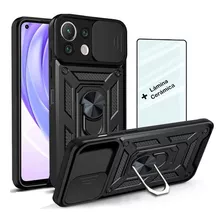 Carcasa Antigolpes 360° Anillo Xiaomi 11 Lite + Lámina