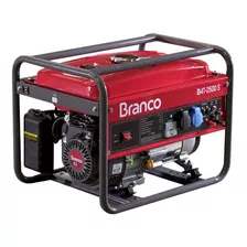 Gerador À Gasolina Branco 2,2 Kva 6,5cv Partida Manual Monof